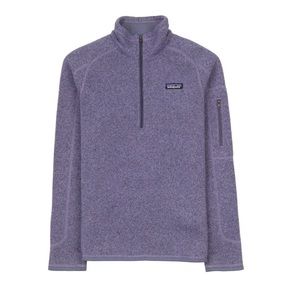 EUC Patagonia Women Better Sweater 1/4 Zip Lupin Size Small